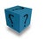 Dice colors feeling psychology question mark black - 3d render