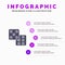 Dice, Gaming, Probability Infographics Presentation Template. 5 Steps Presentation