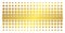 Dice Golden Halftone Pattern