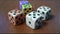 Dice Multicolored Game Die Chance Luck Gamble Win Lose