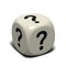 Dice question marks