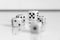 Dice random number white black play games