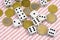 Dices and coins on binary numbers