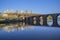 Dicle River Ten Eyed Bridge On Gozlu Kopru and Hevsel Gardens Hevsel Bahceleri is from Diyarbakir, Turkey.