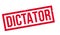 Dictator rubber stamp