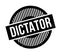 Dictator rubber stamp