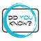 Did you know. Vector illustration on white background.