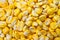 Died Organic Corn beans background