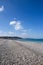 Dieppe, the beach, on a beautiful spring day Seine-Maritime France