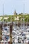 Dieppe, Notre-Dame-de-Bon-Secours church and marina