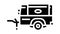 diesel air compressor glyph icon animation