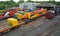 Diesel engines and engineering wagons at Nene Valley railway