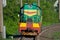 Diesel loco on the track