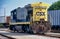 Diesel Locomotive # 5809 at Pensacola CSX train yard