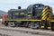 Diesel Locomotive at Steamtown National Historic Site in Scranton, Pennsylvania