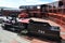 Diesel Locomotive at Steamtown National Historic Site in Scranton, Pennsylvania