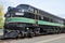 Diesel Locomotive at Steamtown National Historic Site in Scranton, Pennsylvania