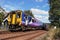 Diesel multiple unit at Grange-over-Sands, Cumbria