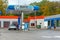 Diesel petrol filling station, Neftegaz gas station