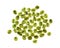 Diet green coffee beans isolated