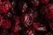 Diet healthy food. Dried cranberries cranberry fruit as background
