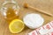 Diet recipe: baking soda, lemon and honey