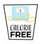 Dietary food, calorie free isolated icon, fitness nutrition