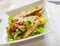 Dietic Caesar salad