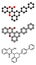 Difenacoum rodenticide molecule (vitamin K antagonist