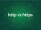 Difference between http vs https concept where HTTPS is the secure version of HTTP