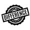 Difference rubber stamp