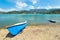 Different boat on Lake Turano