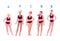 Different body positive female figures