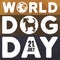 Different Dogs Fur with Greeting Message for World Dog Day, Vector Illustration