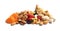 Different dried fruits and nuts