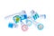 Different Electric Toothbrush replacement heads with color rings