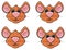 Different emotions mice
