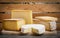 Different french cheeses Normandy and Savoie