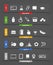 Different icons clip art