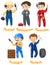 Different kinds of construction jobs