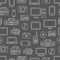 Different media devices seamless pattern