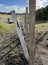 Different stages of replacing a old timber fence