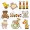 Different toys items for baby