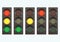 Different traffic light signals