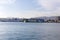 Different types of yachts anchored in Piraeus dock