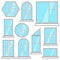Different windows vector collection