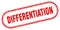 Differentiation stamp