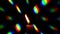 The diffraction of light emitted by the burning candle, obtained by thin phase grating