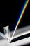 Diffraction of Sunlight through Glass Prism