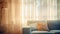 diffused blurred interior curtains